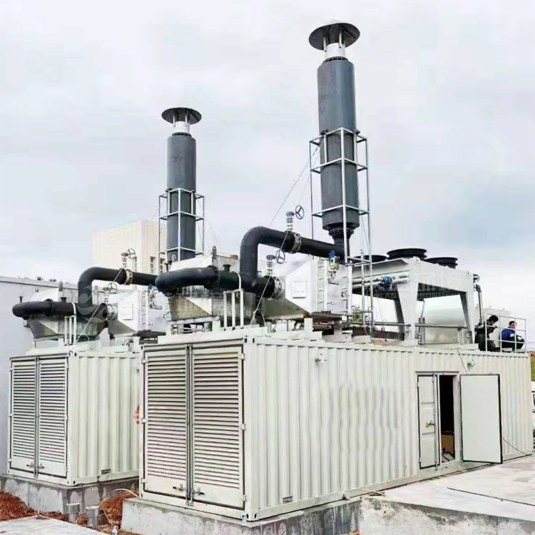 萬純餐廚垃圾沼氣機組脫硝設備在四川某電站圓滿通關