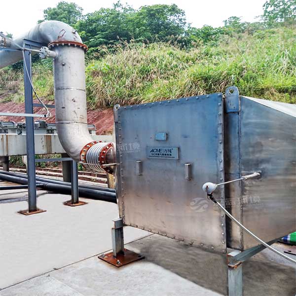 萬純垃圾填埋氣機組脫硝系統在重慶某電站達標運行 萬純垃圾填埋氣機組脫硝系統在重慶某電站達標運行