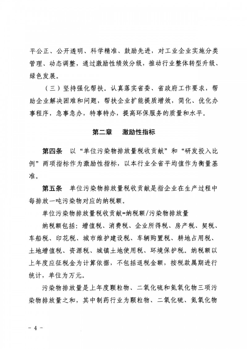 河北省《重點行業激勵性生態環境績效分級制度實施細則（試行）》印發（節選））
