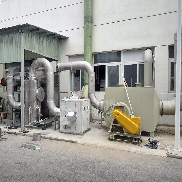 萬純工業爐尾氣SCR脫硝系統在某公司圓滿驗收 萬純工業爐尾氣SCR脫硝系統在某公司圓滿驗收